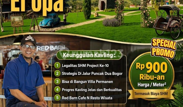 Rekomendasi Kavling SHM Siap Bangun di Bogor Timur The Hanjawong Villas