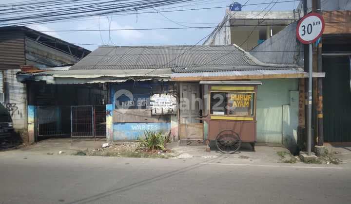 Tanah dan Bangunan Cipondoh Disamping Jalan Raya