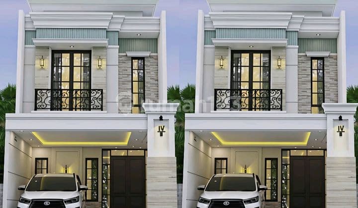 Dijual Rumah Baru Gress American Classic Mewah Diperum Babatan Pantai Kenjeran Indah
