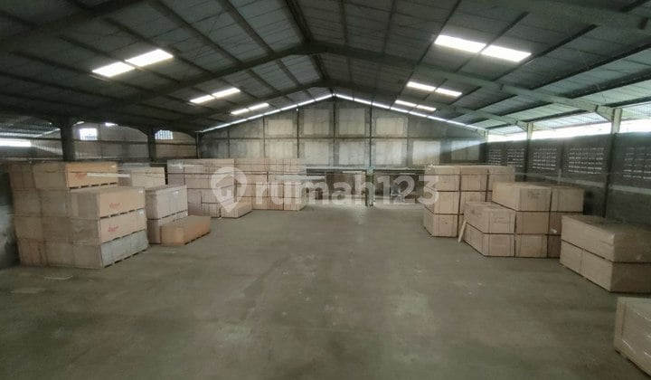 Disewakan Cepat! Gudang Ijin Industri Siap Pakai-Akses Kontainer 40Ft