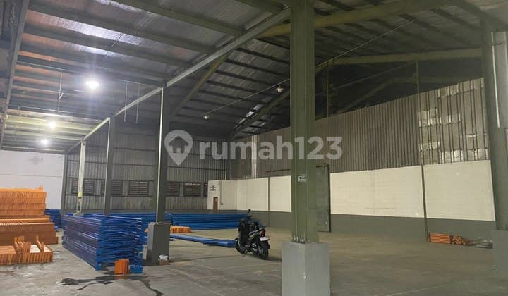Disewakan Gudang 600M2 Area Gunung Putri Bogor Akses Kontainer 40Ft