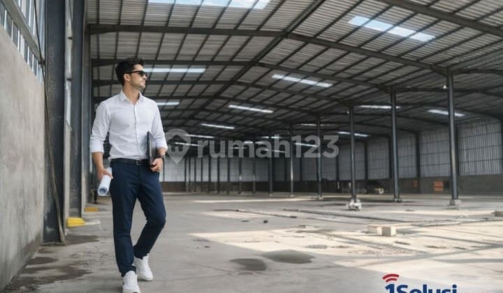 Disewakan Gudang Baru & Mandiri di BSD Legok Tangerang Akses Kontainer 40Ft