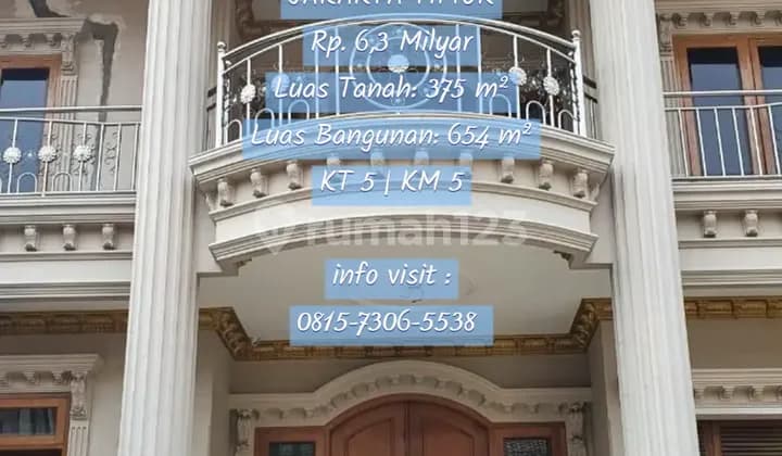 Rumah Mewah Pkp Ciracas 6,3 Milyar Jaktim