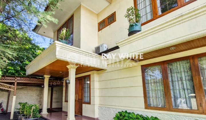 Well-Maintained Classic Two-Story House in Cipete Kemang Area