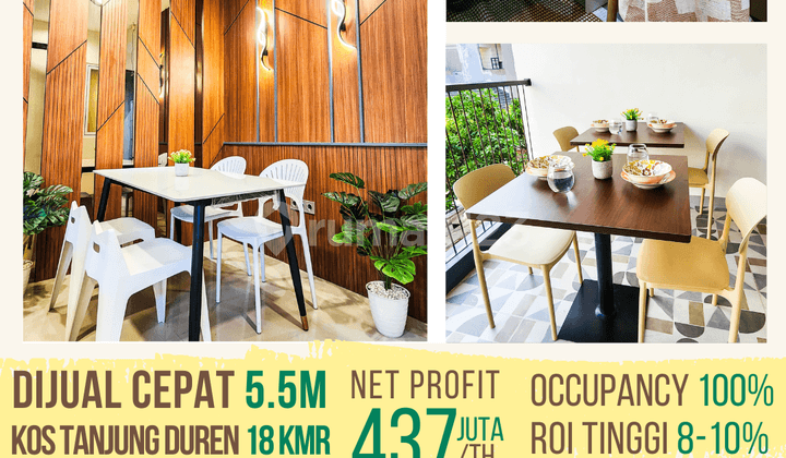 Kost Baru Avela Residence Full Furnished Full Terisi Tanjung duren