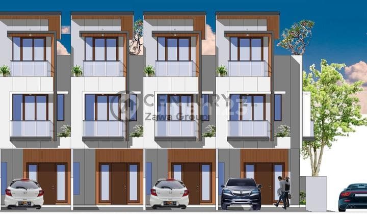Dijual Rumah Baru 3 Lantai di Perumahan Taman Ratu Lokasi Strategis di Jakarta Barat