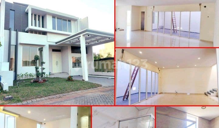 Dijual Rumah Pakuwon City Grand Island 2 Lantai Cluster Virgin.gorda di Perumahan Grand Island Pakuwon City, Kejawen Putih Tambak, Mulyorejo, Kota Surabaya, Jawa Timur, Indonesia, 60112, Pakuwon City Rumah Bagus HGB