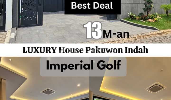Bisa KPR Cuma 13M-An Saja Imperial Golf Pakuwon