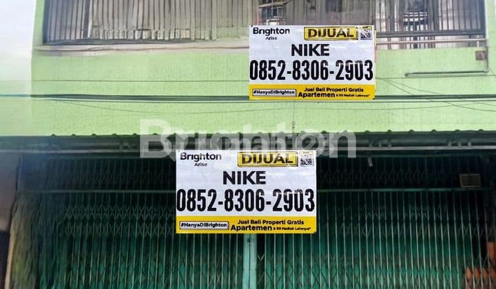 DI JUAL RUKO KAWASAN PERTOKOAN PONDOK UNGU PERMAI BEKASI
