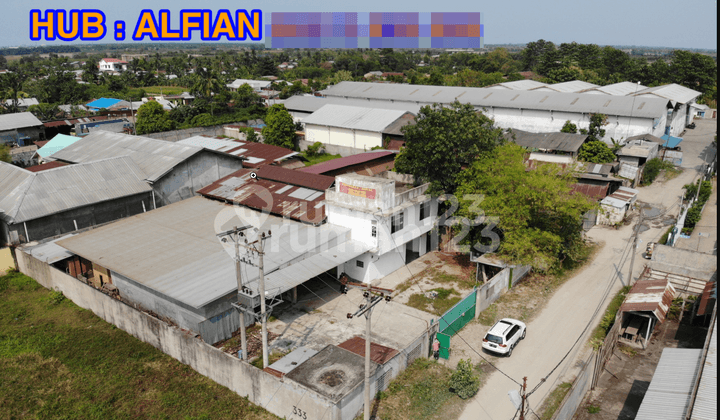 FOR RENT MULTIFUNCTIONAL PRODUCTION WAREHOUSE - Sampali Medan