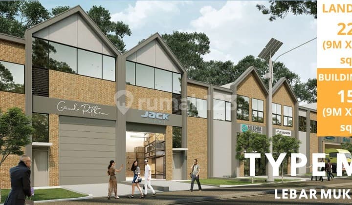 TerMurah! Gudang Pasti Cuan Type M2 Prosperity Bizpark Batujajar