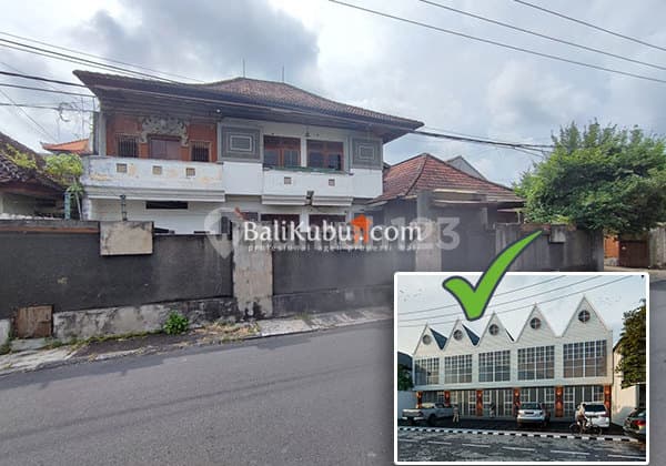 Ams.107.bl | Rumah Dijual Cocok untuk Investasi Ruko Luas 4 Are di Jl. Suli Denpasar Utara