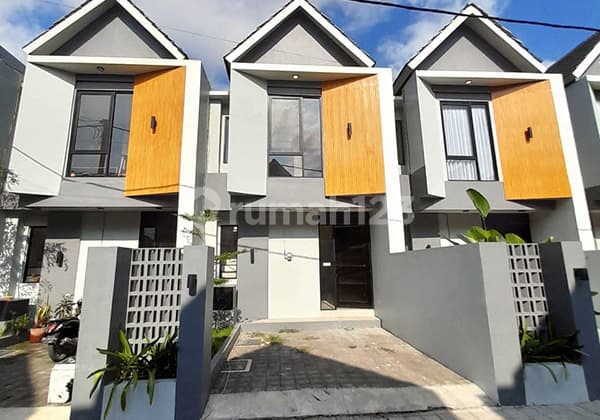 Dijual 1 Unit Modern Minimalis Townhouse Eksklusif Brand New di Padangsambian Denpasar Barat