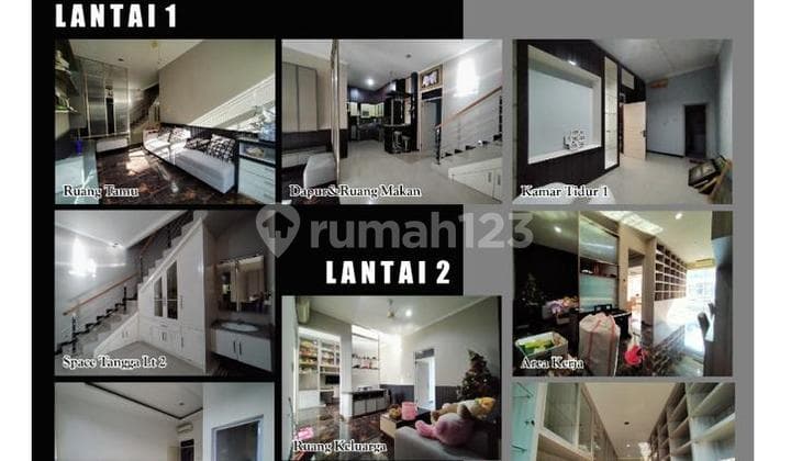 For Sale Lebak Indah Town House, Second-Hand House Ready to Occupy