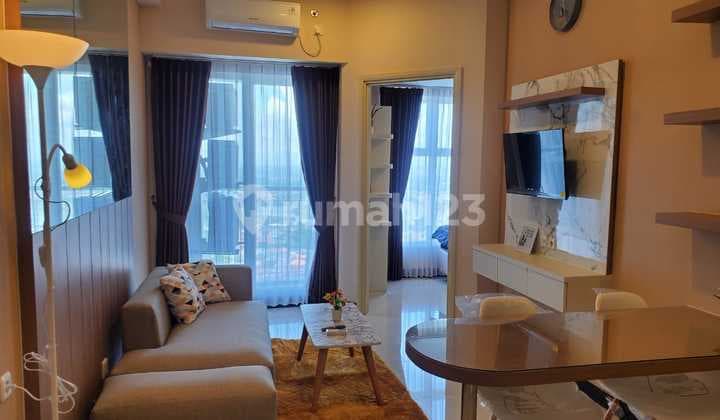 Apartemen 2 BR Amor Educity Minimalis Full Furnish View City