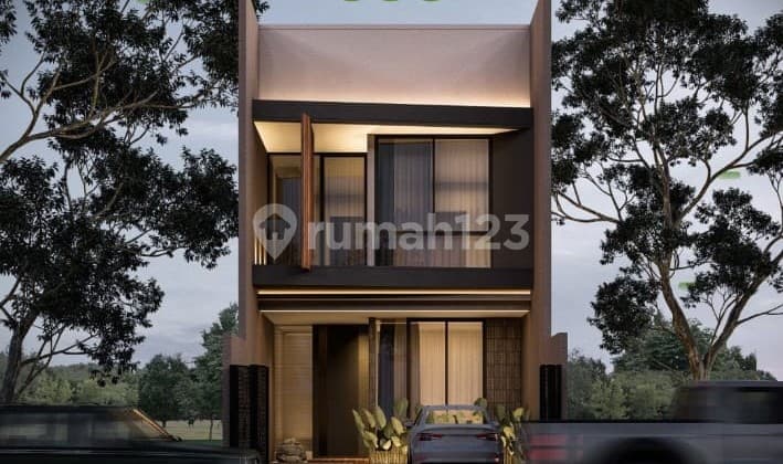 Rumah, 2 Lantai Baru Manyar Kertaadi Minimalis Siap Huni