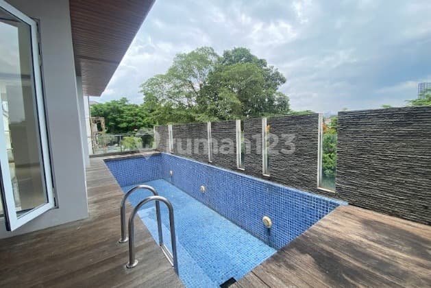Rumah Dijual Cepat Murah Private Pool di Cilandak Kemang