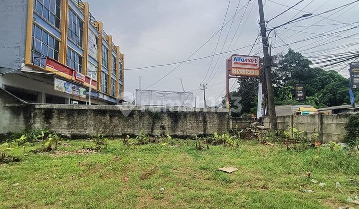 Tanah Pinggir Jalan Raya Strategis Cck Utk Kantor Ruang Usaha