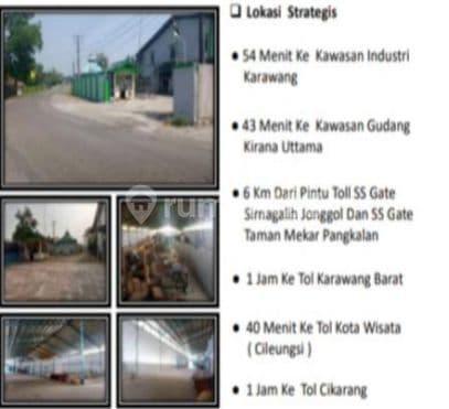 Gudang Luas Strategis Siap Pakai Siap Nego