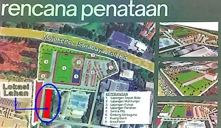 Jual Tanah Dekat Exit Tol di Raya Mastrip Karangpilang Surabaya