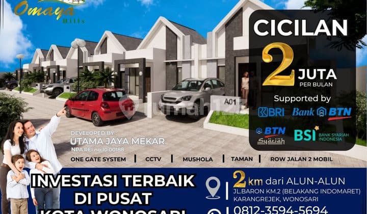 Hunian Ekslusif Kualitas Premium Di Kota Wonosari
