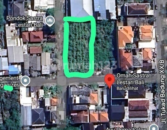 Disewakan Tanah - Tukad Badung