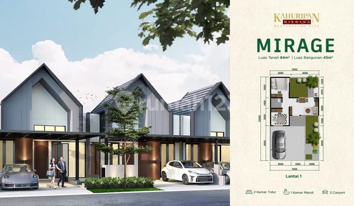 Cluster Baru Peranda 1 dan 2 Lantai Furnish Perumahan Elite Sidoarjo Kahuripan Nirwana