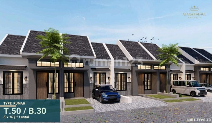Rumah Gununganyar Surabaya 2Kt 850 Juta Ready Alana Palace Surabaya Timur