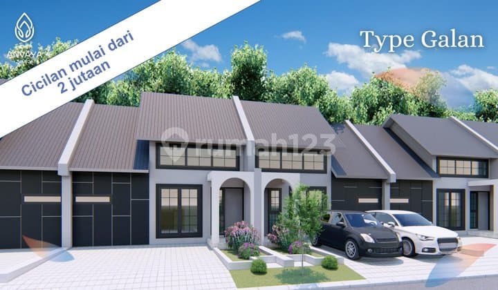 Jual Unit Perumahan The Anvaya Ada 1 dan 2 Lantai Progres Bangun