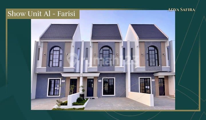 Jual Unit Adya Safira Ada 1 Dan 2 Lantai Rumah Islami Modern Sidoarjo Kota