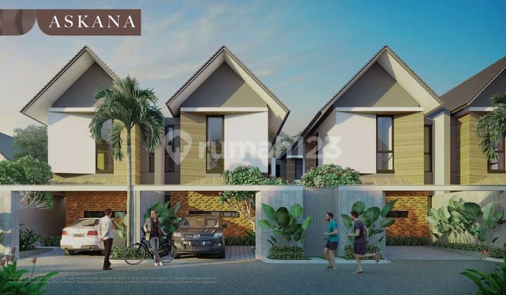 Jual Unit Type Askana 2 Lantai Furnish Ciputra Beach Resort