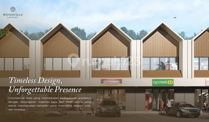 Jual Ruko 2 Lantai Area Woodville Residence Bonus Cctv