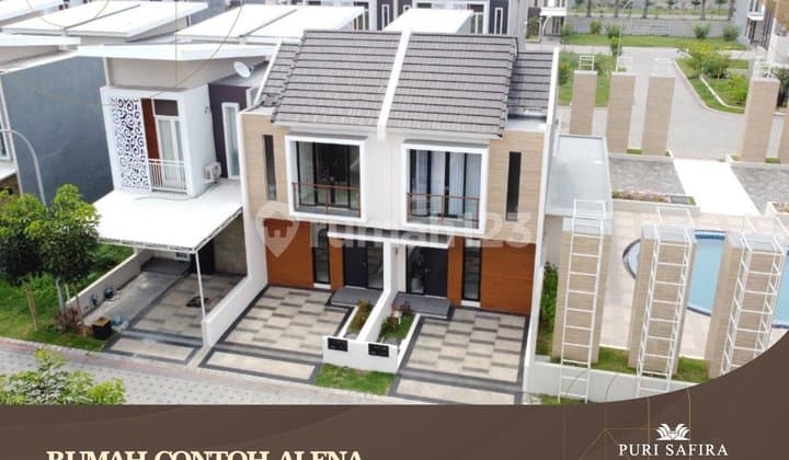 Jual Unit Type Alena 2 Lantai Perumahan Puri Safira Regency Ready Menganti Gresik
