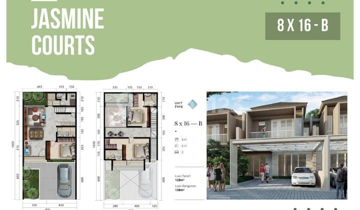 Jual Unit Puri Galaxy Siap Huni 2 Lantai Mewah Harga Mula 1.9M_an