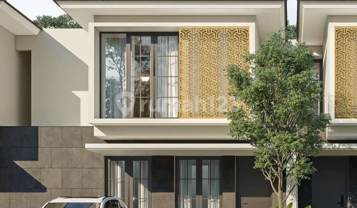 Jual Rumah Bangunan Baru Ready 2 Lantai The Greenlake Surabaya Nol Jalan