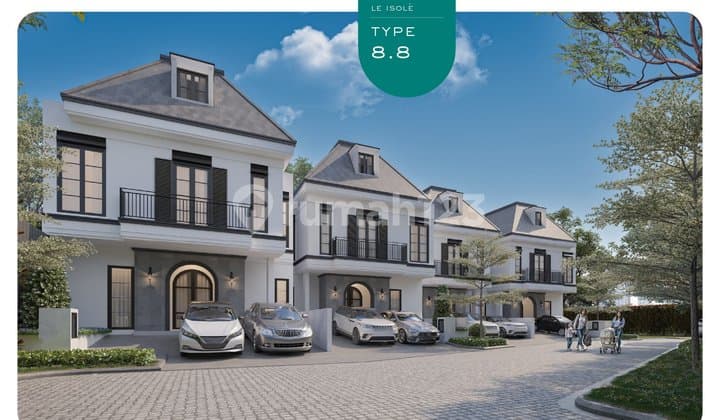 Jual Unit Type Le Isole 2 Lantai Ready Perumahan Dian Istana
