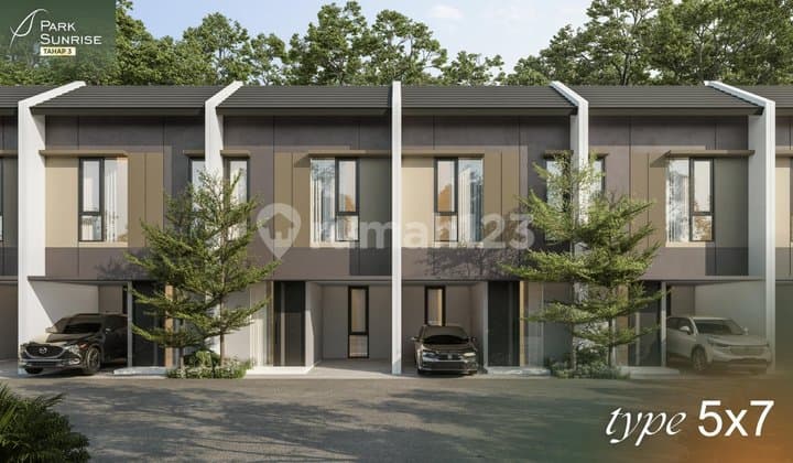 Jual Unit Phase 3 Park Sunrise 2 Lantai Siap Bangun