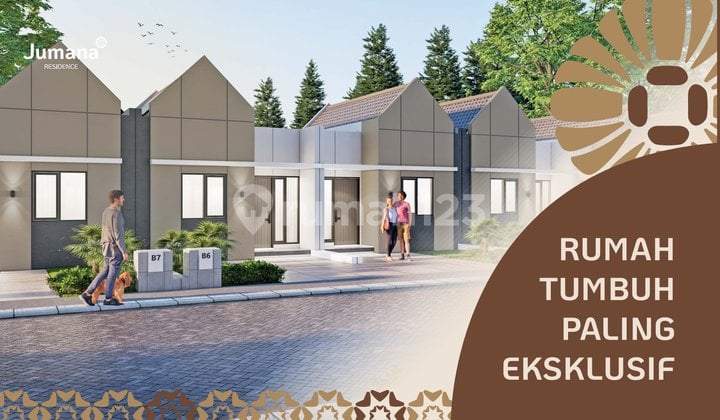 Jual Unit Perumahan Jumana Residence 1 Lantai Di Nol Jalan Progres Bangun Harga Mulai 500 Jutaan