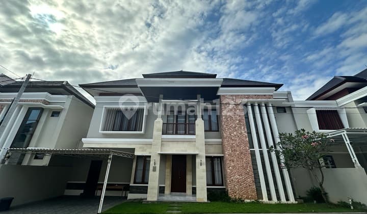 New and Luxurious 2-Storey House with a Large Pool in Sanur, Bali. KPR Available with Direct Access to Bypass Road and One Gate@system.