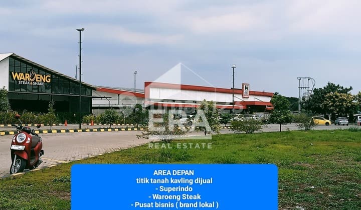 Dijual Tanah Kavling Komersial di Galuh Mas Karawang Strategis