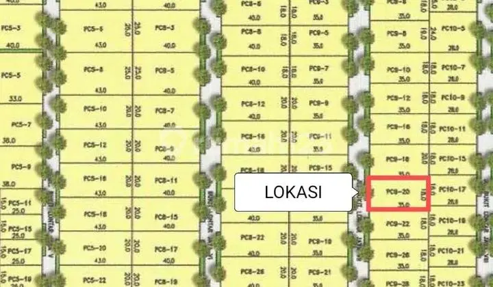 VBR 1 Pakuwon Indah Plot: Ideal 630m² South-Facing Land!