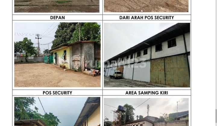 FOR SALE EX FACTORY 18K M2 CIBINONG BOGOR - 75M NEGOTIABLE UNTIL DEAL