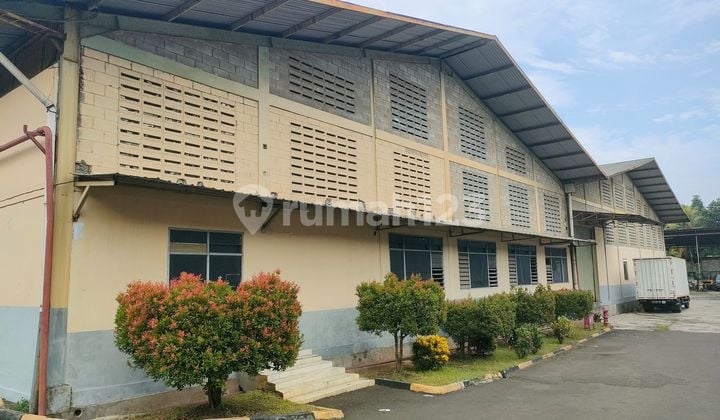 DISEWAKAN GUDANG DENGAN LOADING DOCK AREA BOGOR AKSES KONTAINER 40FT