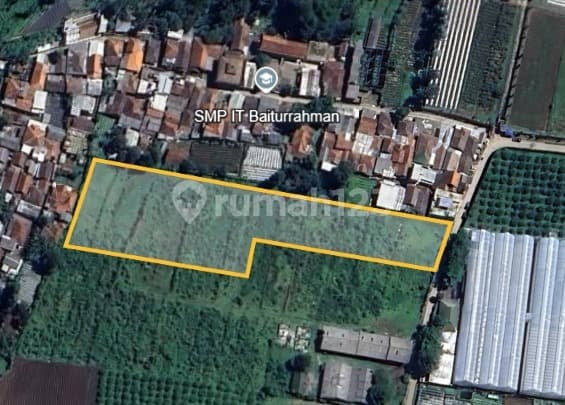 Tanah di Cisarua Bandung Barat, Strategis View Gunung Udara Sejuk