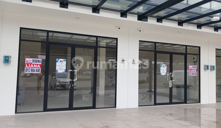 Disewa Ruko Hampton, Letak Sangat Strategis, Bangunan Baru 3 Lt