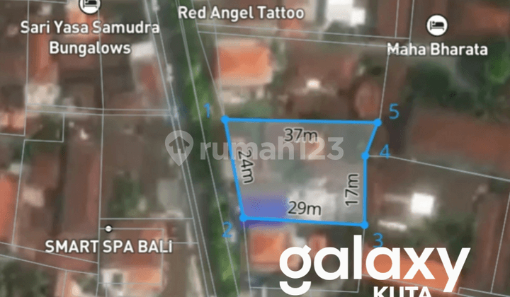 Land + House for Sale in Legian Kuta Badung - Bali