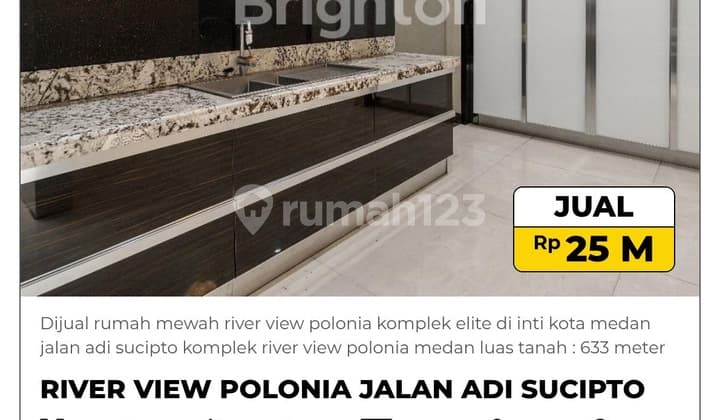 Dijual Cepat Rumah di Komplek Elite Komplek River View Polonia