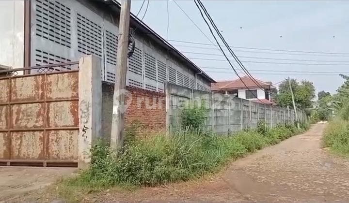 Dijual Gudang / Pabrik Aktif (zona Komersial)