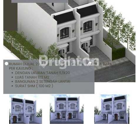 Di Jual Rumah Baru di Komplek Merpati, Deket Citra 2, Pegadungan, Jakarta Barat