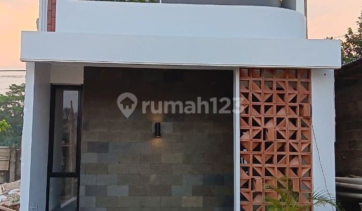 Rumah Gaya Bali Tropis Di Depok 700jtan